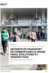 Desserte en transport en commun dans le Grand Paris, évolutions et perspectives