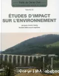 Etudes d'impact sur l'environnement