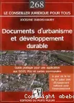 Documents d'urbanisme et développement durable