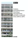 Analyse de la performance thermique des logements parisiens construits entre 1945 et 1974