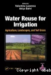 Water reuse for irrigation