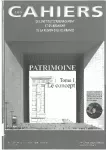 Les cahiers de l'Institut d'Aménagement et d'Urbanisme de la Région Ile-de-France, 129 - 4e trimestre 2000 - Patrimoine. Tome 1, Le concept