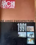 Le Moniteur architecture, 27 - Décembre 1991 - janvier 1992 - Une année d'architecture 1991