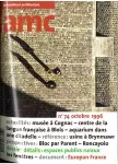 AMC Le Moniteur architecture, 74 - Octobre 1996 - Europan 4 France