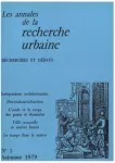 Annales de la recherche urbaine (Les), 5 - Automne 1979 - Intégrations architecturales